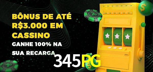 345PG melhor bônus de depósito