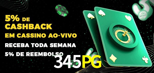 Promoções do cassino ao Vivo 345PG